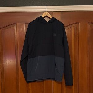 The North Face Mountain sweatshirt pullover Hoodie - Large - BNWT - navy